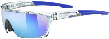 uvex Sportstyle 707 clear/mirror blue