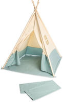 Pinolino Spielzelt "Tipi Yuma" mit Zeltstangen aus Holz