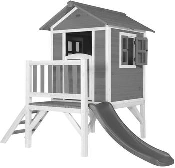 AXI Spielhaus Beach Lodge XL mit Rutsche grau