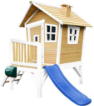 AXI Robin playhouse white/brown + blue slide