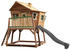 AXI Max playhouse brown/green with grey slide