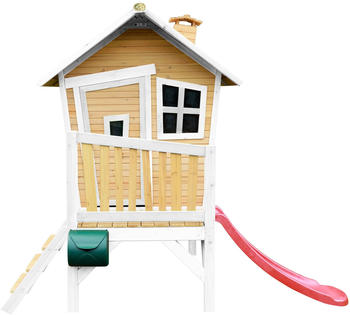 AXI Robin playhouse white/brown + red slide