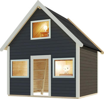 Konifera Spielhaus Kuno Fichte 213x183x253 cm terragrau