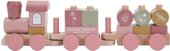 Little Dutch Holz-Eisenbahn mit Steckformen flowers