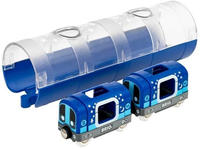 Ravensburger 33970, Ravensburger World Tunnel Box U-Bahn Glow in the Dark (blau)
