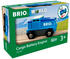 Brio World - Blaue Batterie Frachtlok (33130)