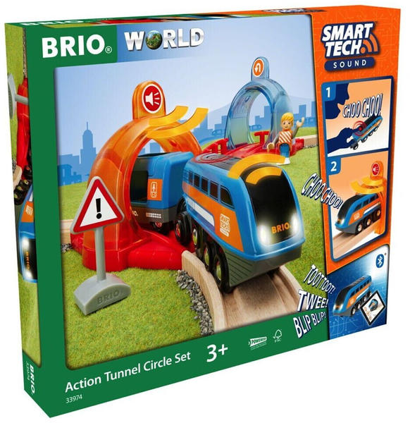 Brio World - Smart Tech Sound Action Tunnel Circle Set (33974)