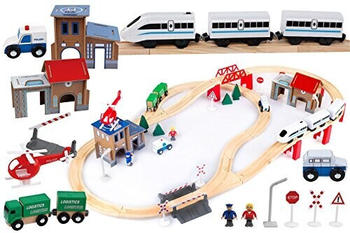 KinderplayGreen Eisenbahn Set (GS0010)