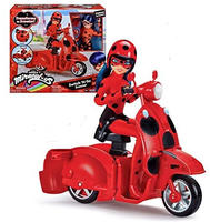 Bandai SAS P50668, Bandai SAS Miraculous Ladybug Scooter mit Puppe