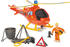Simba Sam Hubschrauber Wallaby mit Figur Spielzeughubschrauber Mehrfarbig