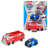 SPIN MASTER 38729, SPIN MASTER 38729 Paw Patrol True Metal Team Fahrzeuge 2er...