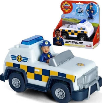Simba Feuerwehrmann Sam - Mini 4 x 4 Polizei inkl. Figur Rosa