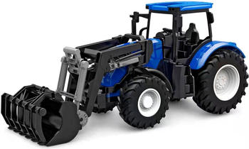 Van Manen Kids Globe Traktor mit Frontlader - Blau