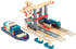 Small Foot Design Container Terminal mit Zubehör
