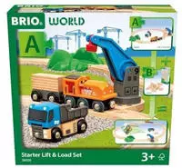 Ravensburger 63602800, Ravensburger World Starterset G&uuml;terzug mit Kran A