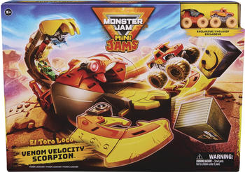 Monster Jam Mini Jams EL Toro Loco Venom Velocity Scorpion-Spielset (6069752)