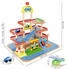 Kruzzel 3-Ebenen-Parkhaus Auto Garage aus Holz (22446)