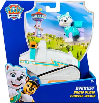 Spin Master Paw Patrol Schneemobil mit Everest Spielfigur