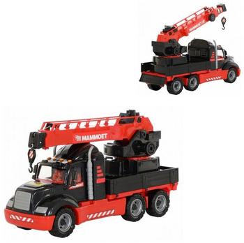 Polesie Spielzeug LKW Kranwagen 56832