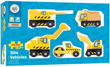 Bigjigs Bigjigs Rail Site Vehicles