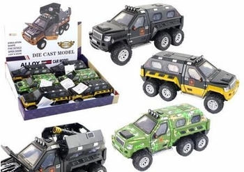 Lean Toys Fahrzeug mit Kanone und Lichteffekten