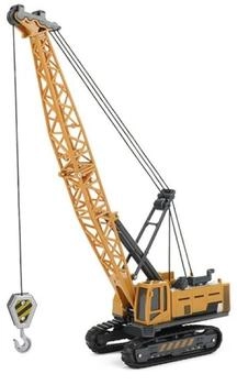 TOI-TOYS Metal Junior Yellow/Black Crane Truck