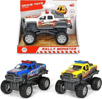 Dickie Rally Monster Spielzeugauto mit Rückzugsmotor (203752011)
