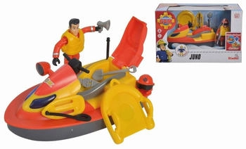 Simba Firefighter Sam Juno Jet Ski with Figure