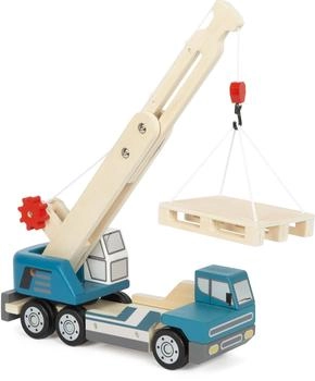 Small Foot Design Portable Wooden Fire Station with Accessories