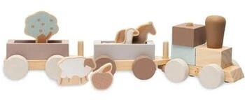 Jollein Wooden Farm Train Set