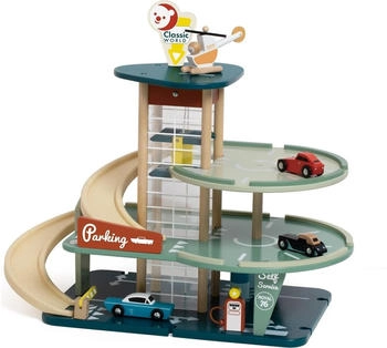 Classic World Small Wooden Train Set (40 Pieces)