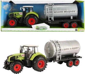 TOI-TOYS Children's Tractor with Water Tank and Trailer