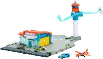Hot Wheels Matchbox Airport Takeoff Set with 1 Audi and 1 Plane