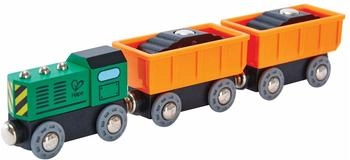 HaPe Diesel-Frachtzug aus Holz f&uuml;r Kinder ab 3 Jahren (E3718)