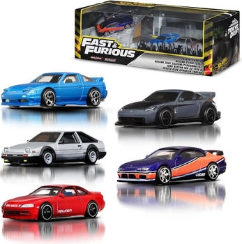 Mattel Hot Wheels Premium Fast & Furious Bundle (JFL99)