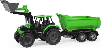 Lena Worxx Traktor mit Anhänger Deutz Fahr 7250