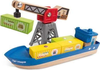 HaPe Frachtschiff & Hafenkran (E3792)