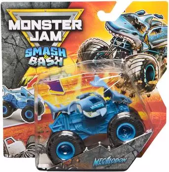 Monster Jam 1:64 Smash & Bash Grave Digger