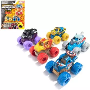 Monster Jam Mini Jams Marvel 5 Pack (6075434)