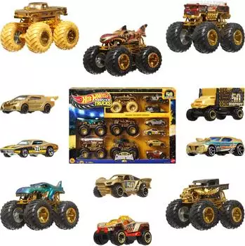 Hot Wheels Bigfoot Trophy Champions Car Collection