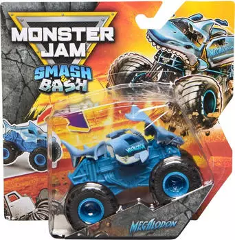Spin Master Fahrzeug - Monster Jam - Smash & Bash