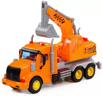 Polesie Kids' Excavator Truck