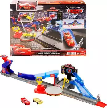 Cars Cars Pixar Piston Cup Stunt-Rennstrecke
