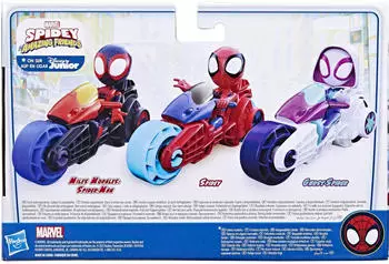 Hasbro Spidey und his Amazing Friends und Motorcycle (sortiert) 10 cm (F67775L00)