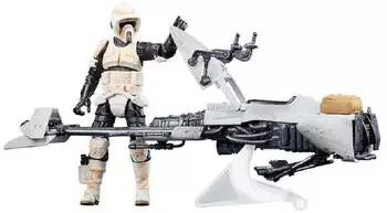 Hasbro Star Wars: The Mandalorian Vintage Collection - Speeder Bike, Scout Trooper & Grogu