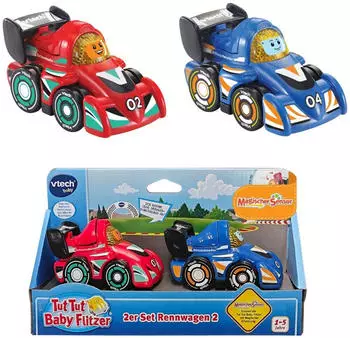 VTech Tut Baby Flitzer - Rennwagen 2 2er Set