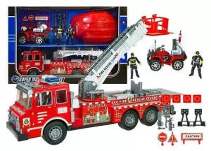 Lean Toys Feuerwehr mit Quad und Helm