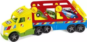 Wader Magic Truck with two cars and ramp