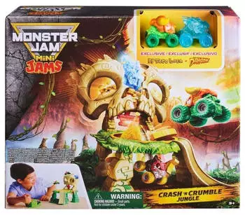 Monster Jam Mini Crash n Crumble Jungle
