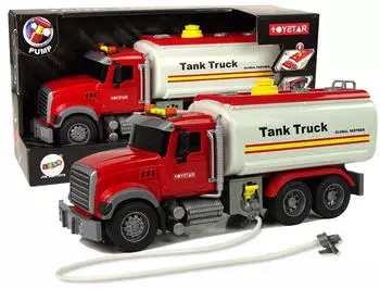 Lean Toys Auto-Tankwagen-Weißlicht-Sounds